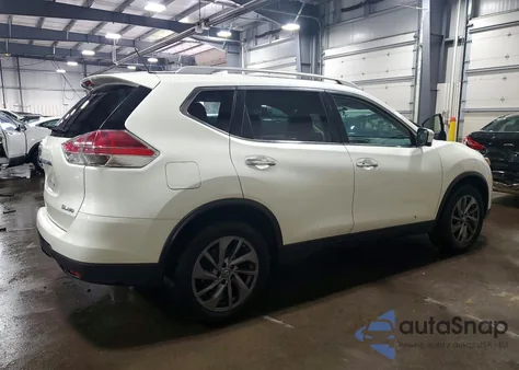 2016 Nissan Rogue S z USA, uszkodzony, nr VIN 5N1AT2MV0GC738981